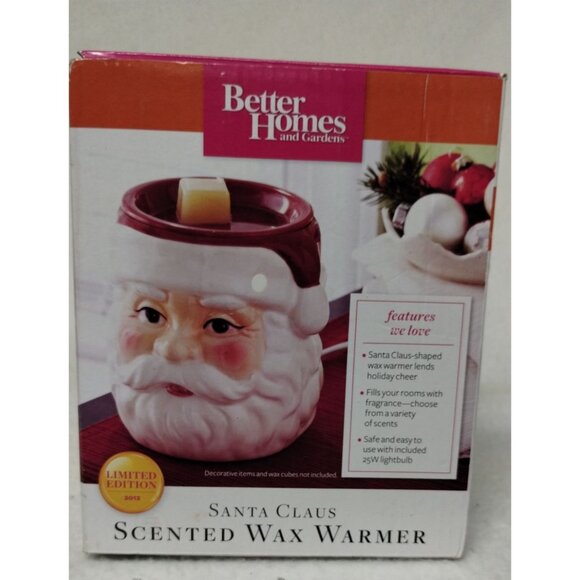 Better Homes & Gardens Santa Claus Scented Wax Warmer 2012 Limited Edition - Picture 3 of 6